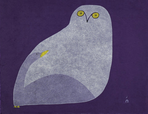 2025 PRINT Dorset Collection by NINGIUKULU TEEVEE *Owl Courting Goose*