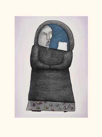 2025 LAST COPY - Dorset Collection by NINGIUKULU TEEVEE *Nanurmik Tiquaqtuq* (Adopted Bear Cub)
