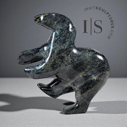 15" SIGNATURE RARE Arched Back Dancing Bear by Nuna Parr *Step In Time* WITHIN REACH$