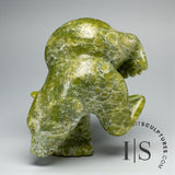 5" Dancing Bear by Markoosie Papigatok *Freshwater Pearl*