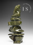 9" Inukshuk by Isaac Oqutaq *Chris The Tree*