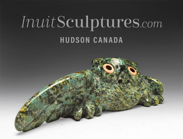 6" Owl by Joanasie Manning *Midnight Clear*