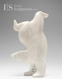 RESERVED** 10" Diving Bear by Tim Pee *Vanilla Bean*