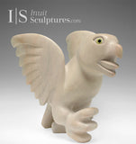 10" SIGNATURE Ookpik from Toonoo Sharky's hands in Cape Dorset *Chester*