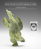 4" Happy Dancing Bear by Mosesee Pootoogook